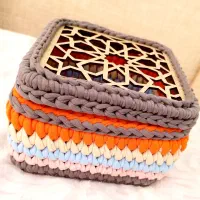 سبد تریکو خوش بافت