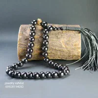 انواع تسبیح با سنگ طبیعی حدید،چشم ببر،دلرباهفت