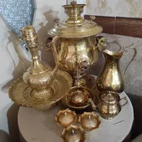 سرویس سماور برنجی