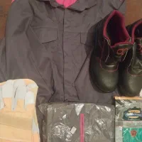 کفش ایمنی ولباس کار ودستکش کارگری