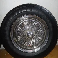 4عدد رینگ لاستیک کالسکه ای درحد لاستیک 90درصد|قطعات یدکی و لوازم جانبی|اراک, |دیوار