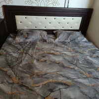 تخت خواب دونفره بزرگ همراه با خوشخواب طبی|تخت و سرویس خواب|مشهد, حجت|دیوار