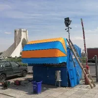 خیمه سایبان مغازه دکه باغ فروشگاه کالسکه ای بازویی