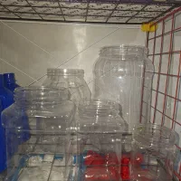 بطری و جار یکبارمصرف|ظروف نگهدارنده، پلاستیکی، یکبارمصرف|اصفهان, دهنو|دیوار