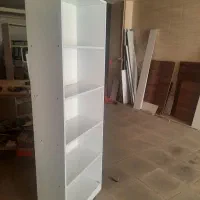 کتابخانه|کتابخانه، شلف، قفسه‌های دیواری|شیراز, شهرک گلها|دیوار