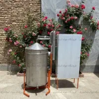 دستگاه گلاب گیر ۴۰۰ لیتر صنعتی با سیستم اسانس گیری