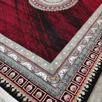 فرش نقشه ورساچه مشکی لاکی ۱۲ - ۹ - ۶ متری نو|فرش|دلیجان, |دیوار