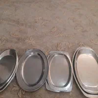 ۱۴عدد سینی استیل
