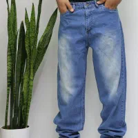 شلوار لی بالونی مردانه و زنانه آبی و زغالی|لباس|کرج, چمران|دیوار