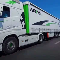 تریلی چادری سه محور