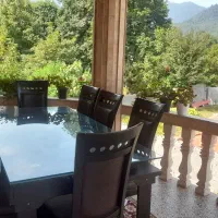 میزناهارخوری هشت نفری|میز و صندلی غذاخوری|ماکلوان, |دیوار