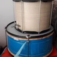طبل ریز ۲۴ فنره و طبل معمولی