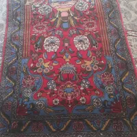 دو عدد قالیچه ای دستباف قدیمی|فرش|کرمانشاه, |دیوار