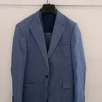 کت و شلوار مردانه آبی