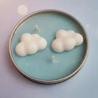 شمع طرح ابر معطر