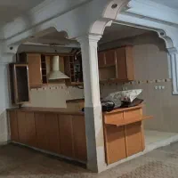 کابینت فلز و ام دی اف بهمراه سینک دو لگنه و هود