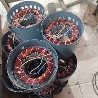 سیم پیچی موتور کولر و پمپهای تا ۲ اسب خانگی