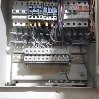 تابلو برق ترمینال و ریل صنعتی کلید صفر و یک فرمان