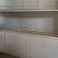 آبچکان فلزی نو، رنگ چکشی (طوسی)اندازه ۱ متر ۲۰