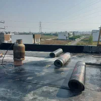 اجرای ایزوگام ، قیرگونی و آسفالت