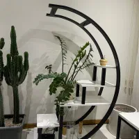 استند گل فلزی با چوب روسی