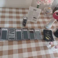وسایل اکستنشن مژه برند معروف لاولی