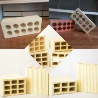 بلوک تیغه سبک و فومدار سفالی و آجرین نما سوله