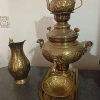 سرویس سماور زغالی 3لیتری