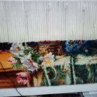 دار قالی با کلیه ابزارها