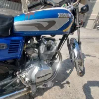 موتورسیکلت کبیر استارتی 150 مدل 97|موتورسیکلت|خورموج, |دیوار