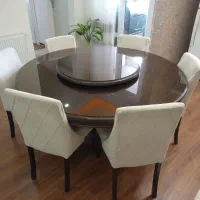 میز نهار خوری گرد دو طبقه گردون ۱۶۰