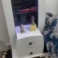 ماشین لباسشویی و تختخواب دونفره