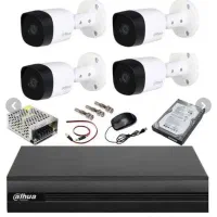 پک کامل ۴ دوربین مداربسته داهوا