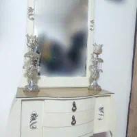 آینه شمعدان تمیز