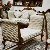 مبل کلاسیک ۹ نفره با غذاخوری ۶ نفره