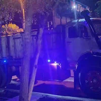 بنز ۱۹۲۴ باری اور دار بازدید استهبان|خودرو سنگین|شیراز, گل سرخ|دیوار