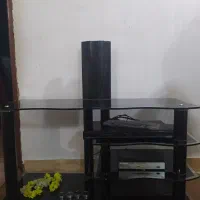 فروش میزتلویزیون شیشه ایی مشکی