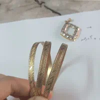 پلاک و النگوی طلا|جواهرات|اردبیل, |دیوار