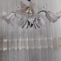 لوستر پنج چراغ بسیار زیبا