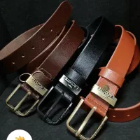 کمربند چرم طبیعی