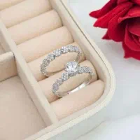 انگشتر فلاور نقره