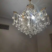 لوستر ۸ شاخه کریستال|لوستر و چراغ آویز|تهران, درختی|دیوار