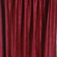 پرده مخمل دو دستک ووردی