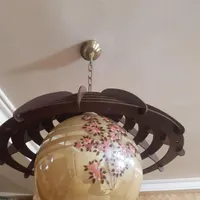 لوستر چوبی