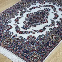 قالیچه کرمان کرم کف ساده|فرش|تهران, سلسبیل شمالی|دیوار