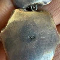 گوشواره لومیر نقره سنگ عقیق|جواهرات|تهران, شهرک نفت|دیوار