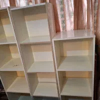 باکس چوبی قفسه کتابی