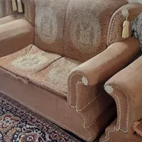 فروش فوری مبلمان ۷ نفره بسیار محکم و بادوام|مبلمان خانگی و میز عسلی|رودسر, |دیوار