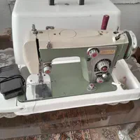 چرخ خیاطی ژانومه پدال  وقاب کاملا نو