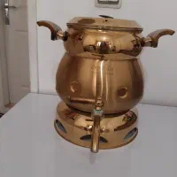 کتری سماوری  طلایی